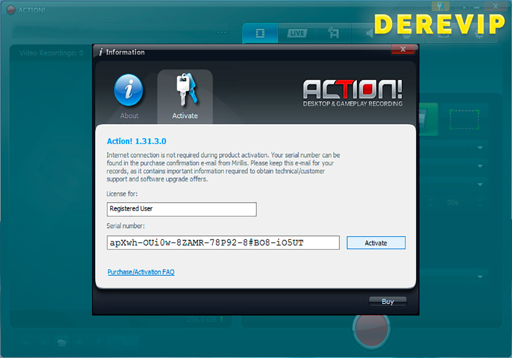 Mirillis Action! 4.33.0 instal the new version for mac